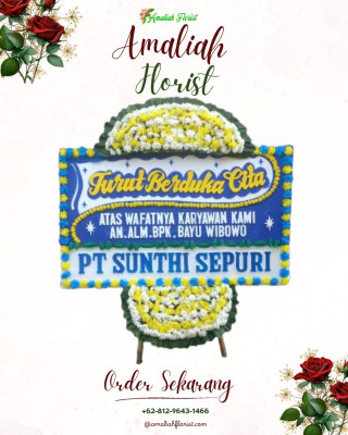 Papan Bunga Duka di Mandonga