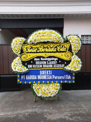 Papan Bunga Duka di Mandonga