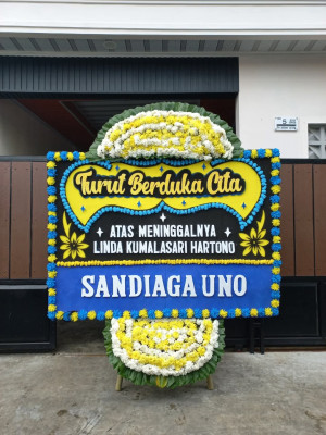 Papan Bunga Duka di Mandonga